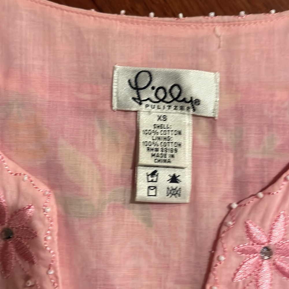 Lilly Pulitzer 2006 Summer XS mint condition 
Y2K - Picture 4 of 13